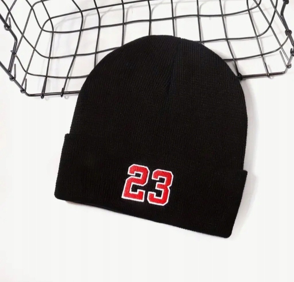 Czapka zimowa beanie Michael Jordan koszykówka 23 prezent streetwear