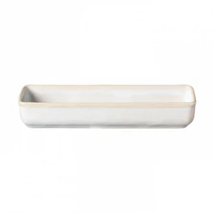 Costa Nova Tacka prostokątna głęboka Roda White 27 cm - Tace i patery - miniaturka - grafika 1