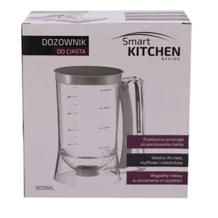Dozownik do ciasta 0,9 l różne kolory Smart Kitchen Baking - Pozostałe akcesoria kuchenne - miniaturka - grafika 1
