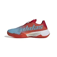 Trampki damskie - adidas Barricade W Clay, Trampki damskie, preloved Niebieski/Srebrny Met./preloved Red, 43 1/3 EU, Preloved Blue Silver Met Preloved Red, 43.5 EU - miniaturka - grafika 1