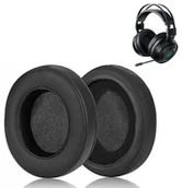 Akcesoria do słuchawek - Nauszniki Pady Gąbki do RAZER Nari Ultimate Wireless 7.1 Kraken Kitty Nari Czarne - miniaturka - grafika 1