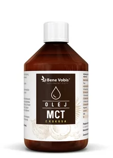Młyn Oliwski Olej MCT z kokosa - 500 ml - Ocet - miniaturka - grafika 1
