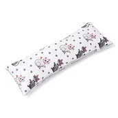 Kołdry i poduszki dla dzieci - Poduszka kotki długa poduszka wałek zagłówek ochraniacz koty - miniaturka - grafika 1