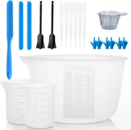 Zestawy naczyń dla dzieci - Zestaw silikonowych kubków do mieszania żywicy epoksydowej 600 ml + 100 ml - miniaturka - grafika 1