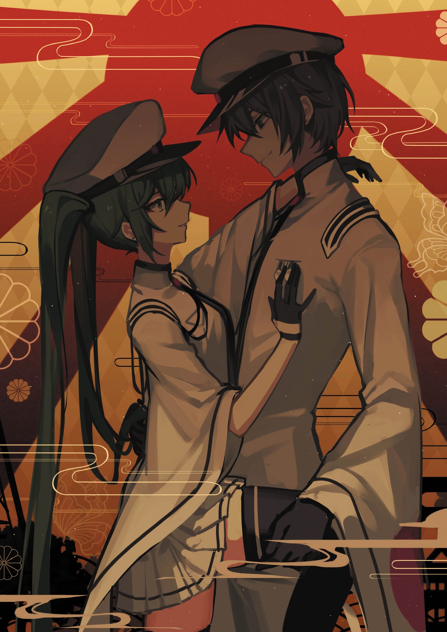 Plakat A1 Vocaloid Hatsune Miku Kaito