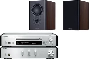 Yamaha MCR-N670D srebrny + LX-2 MkII orzech - Zestawy stereo - miniaturka - grafika 1
