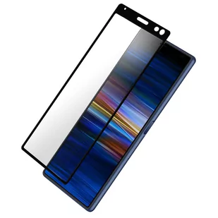 Zabezpieczenie ekranu ze szkła hartowanego do Sony Xperia 10 9H Odporne na rozmazywanie czarne kontury - Szkła hartowane na telefon - miniaturka - grafika 1