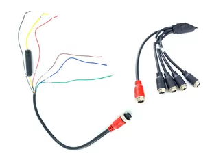 Monitor samochodowy LCD 10" AHD 4PIN z funkcją rejestratora 12V 24V - Car Video - miniaturka - grafika 3