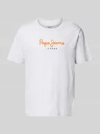 Koszulki męskie - T-shirt z nadrukiem z logo model ‘EGGO’ - miniaturka - grafika 1