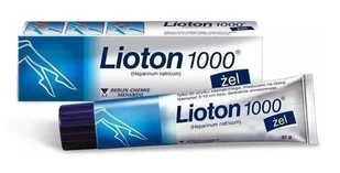 Berlin Chemie Lioton 1000 30 g - Stawy, mięśnie, kości - miniaturka - grafika 1
