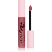 Szminki - NYX Professional Makeup Professional Makeup - Lip Lingerie XXL Matte Liquid Lipstick - Matowa pomadka do ust w płynie - 4 ml - 04 - FLAUNT IT NYXPUPML-4ML-10 - miniaturka - grafika 1