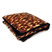 Legowiska dla psów - Wodoodporna mata zabezpieczająca dla psa, szczeniaka, kota Dog On Fire -65x75 cm - miniaturka - grafika 1