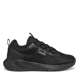 Sneakersy Geox J Sprintye Boy J46GBA 01454 C9999 M Czarny - Buty dla chłopców - miniaturka - grafika 1