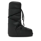 Śniegowce damskie - Śniegowce Moon Boot Mb Icon Rubber 80D1402760 Czarny - miniaturka - grafika 1