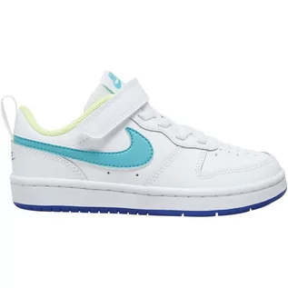 Buty dla dziewczynek - Nike Dziecięce Sneakersy COURT BOROUGH LOW 2 (PSV) BQ5451-105 - grafika 1