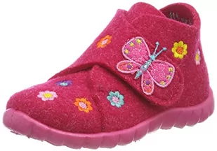 Superfit Dziewczęce kapcie Happy_8-00291, Pink Kombi 6400, 21 EU - Kapcie damskie - miniaturka - grafika 1