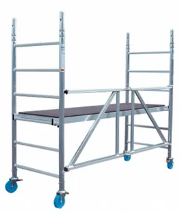 FANMART Rusztowanie aluminiowe 4,80m 47681813 - Drabiny - miniaturka - grafika 1