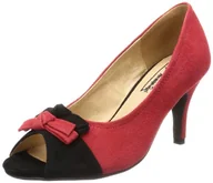 Czółenka - Andrea Conti 3595323 czółenka damskie, czerwony - czerwony, czarny, 137. - 40 EU - miniaturka - grafika 1