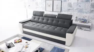 Sofy i kanapy - Robin Diana sofa z funkcją spania bez podstawy łóżka 3 regulowane zagłówki Sofa rozkładana do salonu Kanapa wolnostojąca Sofa rozkładana Meble do salonu 230x95x90 - miniaturka - grafika 1
