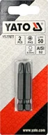 Bity - YATO KOŃCÓWKA 1/4"x50mm PH3 /2szt. - miniaturka - grafika 1