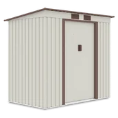 Altany ogrodowe - Domek Gospodarczy Oregon 201X121Cm Beige - Hardmaister - miniaturka - grafika 1