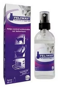 Ceva Feliway Spray 60Ml - Suplementy i witaminy dla kotów - miniaturka - grafika 1