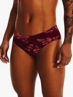 Bielizna sportowa damska - Majtki damskie Under Armour  PS Hipster 3Pack Print-PNK XS - miniaturka - grafika 1