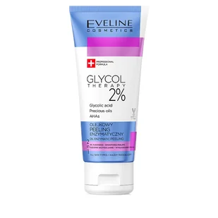 Eveline Glycol Therapy 2% Olejkowy Peeling enzymatyczny 100ml - Peelingi i scruby do twarzy - miniaturka - grafika 2