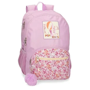 Pepe Jeans Sandra Plecak szkolny Adaptacyjny na wózek Różowy 32x44x22 cms Poliester 21,6L by Joumma Bags, Różowy, Plecak szkolny adaptacyjny do wózka - Plecaki szkolne i tornistry - miniaturka - grafika 1