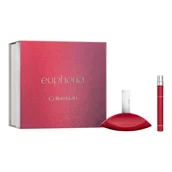 Zestawy kosmetyków damskich - Calvin Klein My Euphoria Zestaw: woda perfumowana + perfumetka travel size - miniaturka - grafika 1