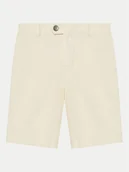 Spodenki damskie - Guess Szorty materiałowe L5GD09 WG5G0 Beżowy Regular Fit - miniaturka - grafika 1