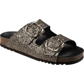 Sandały damskie - Scholl Noelle, sandały damskie, złote, 40 EU, Złoto, 40 EU - miniaturka - grafika 1