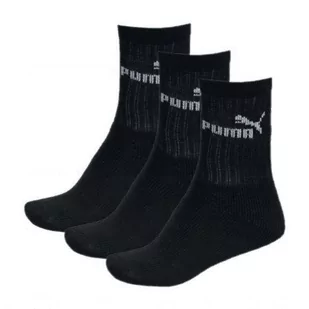Puma, Skarpety męskie 3-pack, czarny, rozmiar 35-38 - Skarpetki damskie - miniaturka - grafika 1
