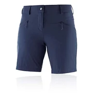 Spodenki damskie - Szorty damskie Salomon, Wayfarer Lt Short, poliamid/elastan, niebieskie (nocne niebo), 16 UK (DE:42) - miniaturka - grafika 1