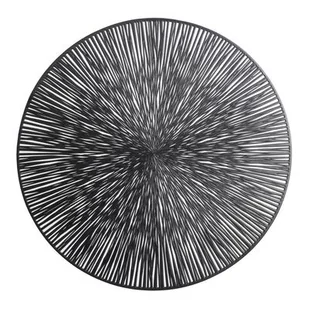 Podkładka SPIN średnica 38 cm czarny - Obrusy i serwetki - miniaturka - grafika 1