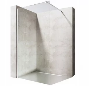 Rea FLEXI Ścianka Walk-In 70x185 szkło transparentne + powłoka Easy Clean K1900 - Ścianki i drzwi prysznicowe - miniaturka - grafika 1