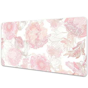 Duża mata na biurko Kwiatowy motyw 90x45 cm - Podkładki na biurko Duża mata na biurko Kwiatowy motyw 90x45 cm - Podkładki na biurko - miniaturka - grafika 1