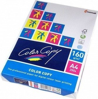 Igepa Papier Xero Igepa Laser Color Copy 8687A16 A4; 160g/m2; 250 szt.; Satynowy
