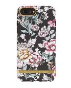 Etui i futerały do telefonów - RICHMOND & FINCH iPhone 6+, 6s+, 7+, 8+ Case Black Floral - miniaturka - grafika 1