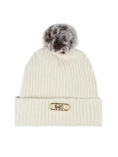 MICHAEL KORS KIDS Czapka R30229 Beżowy - Czapki dla dzieci - miniaturka - grafika 1