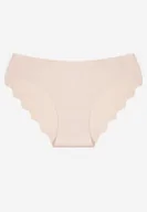 Majtki damskie - Jasnoróżowe Majtki Figi o Bezszwowym Wykończeniu Dolitia - miniaturka - grafika 1
