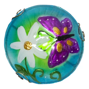 Lampa solarna LED Salona, niebiesko-zielona - Lampy ogrodowe - miniaturka - grafika 4