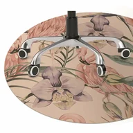 Podnóżki, podpórki, podkładki - Podkładka pod krzesło obrotowe Flamingi fi100 cm - miniaturka - grafika 1