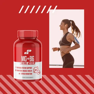 MP Sport Mg + B6 - 90tabs - Magnez + Witamina B6 - Witaminy i minerały dla sportowców - miniaturka - grafika 8