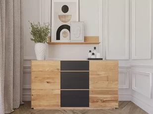 Komoda dębowa Taranto nr 11 dąb czysty olej - Komody - miniaturka - grafika 1
