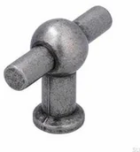 Zawiasy, okucia i inne akcesoria - Gałka meblowa T-Bar 2011-50 Antyczna Cyna - miniaturka - grafika 1