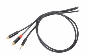 Proel Die Hard DHS520LU3 kabel audio mini TRS / 2x RCA 3m - Inne akcesoria muzyczne - miniaturka - grafika 1