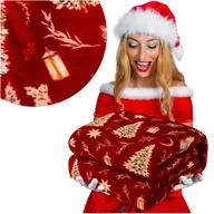 Koce i narzuty dla dzieci - Koc 160 x 200 Mikrofibra Świąteczna Donato 14 - miniaturka - grafika 1