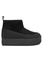 Buty dla dziewczynek - Tretorn Śniegowce Alunda Hybrid Jr Czarny - miniaturka - grafika 1