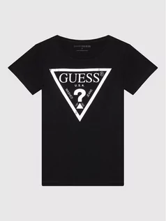Koszulki dla chłopców - Guess T-Shirt J73I56 K8HM0 Czarny Regular Fit - grafika 1